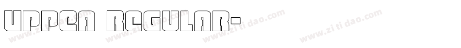 UppEa Regular字体转换